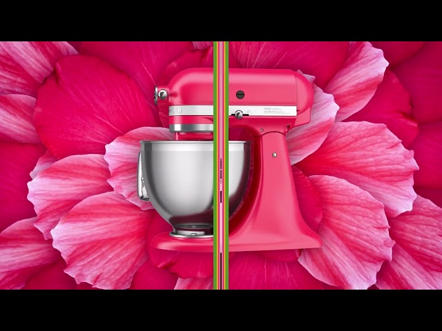 Batedeira Artisan KitchenAid Hibiscus KEA38AWANA 127V | Digital Eletro
