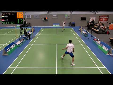 Gagan Balyan 🇮🇳 - Ilija Nicolussi 🇦🇹, MS, Yonex Dutch Junior International 2023