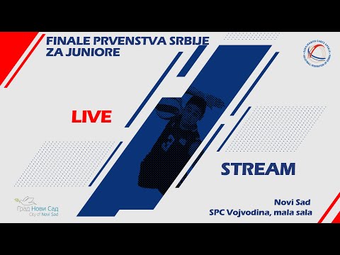 FINALE PRVENSTVA SRBIJE ZA JUNIORE - NOVI SAD (UŽIVO)
