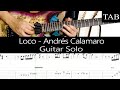 LOCO - Andrés Calamaro: SOLO cover guitarra + TAB