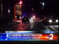 Naked Man Runs Down The Street After Stabbing