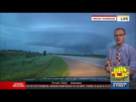 7/14/21 Historic Iowa Tornado Outbreak - Live TV Coverage 7:30pm - 8:30pm