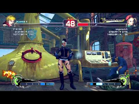 SSF4 AE: P N1NE (Ken) VS Segurarich (Cammy)