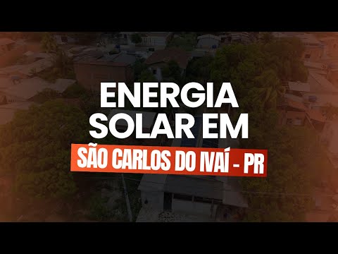 Energia Solar em São Carlos do Ivaí - PR