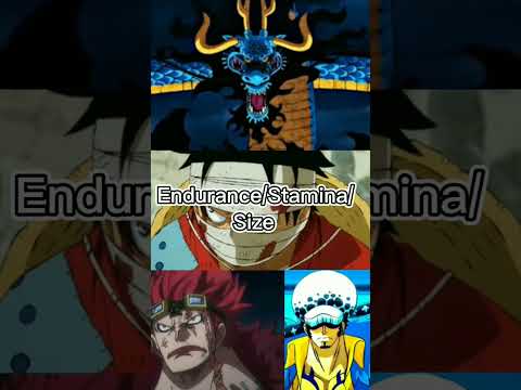 Kaido Vs Luffy Law And Kid