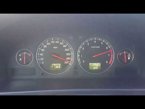 Volvo S60 T5 BSR 2006 0-260 km/h Top speed (limited) acceleration