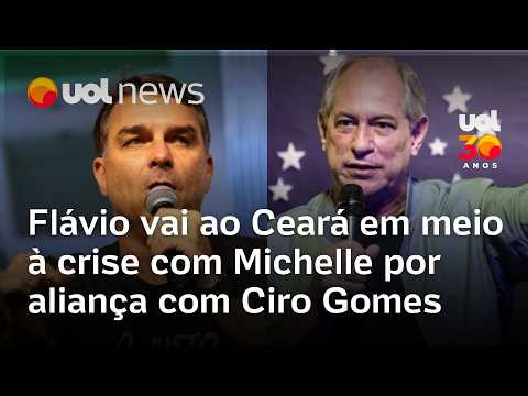 Flávio Bolsonaro reforça ofensiva no Ceará: Dani Lima explica crise envolvendo PL e apoio a Ciro