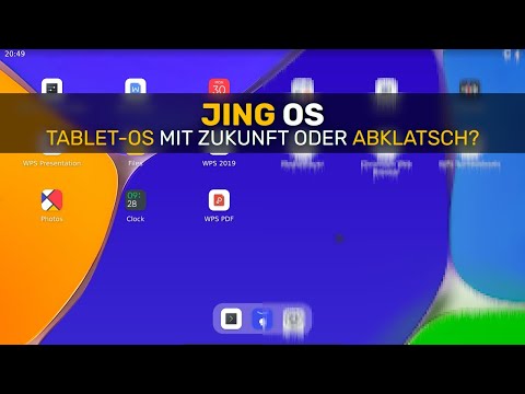 Jing OS - Tablet OS mit Zukunft oder Abklatsch? | #linux #tablet #jingos
