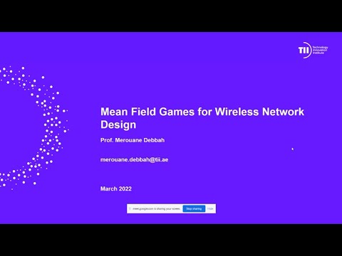 ML and MFG seminar (2022-03-15) Mérouane Debbah
