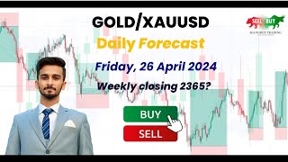 GOLD BUY OR SELL? GOLD/XAUUSD DAILY FORECAST | 26 APRIL LIVE ANALYSIS #xauusdforecast #xauusd