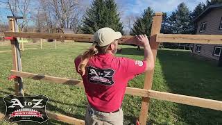 A to Z Quality Fencing video