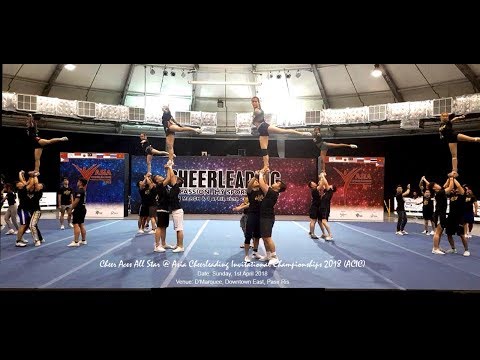 Cheer Aces Team Gold @ ACIC 2018