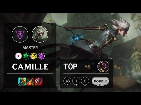 Camille Top vs Darius - KR Master Patch 11.24