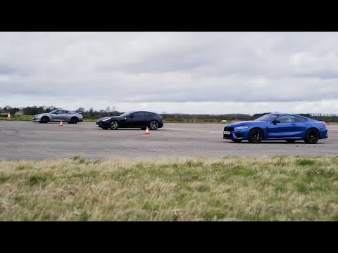 BMW M8 vs Nissan GT R vs Ferrari V12 - DRAG RACE - DRIFTING
