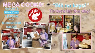 MEGA Cooks with Chef RV  + Tindera for the Day!