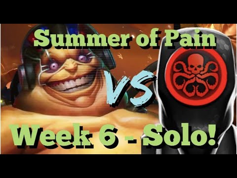 MCOC - Summer of Pain - Mojo VS Hydra Adaptoid - Solo - #Metal #XL #Villain