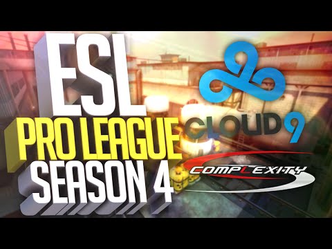 Cloud9 vs Complexity - ESL Pro League Season 4 - de_train @ C9 vs Col