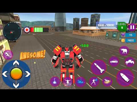 Spider Tank Robot Car Game Elephant Robot Game : Gaming with Guru