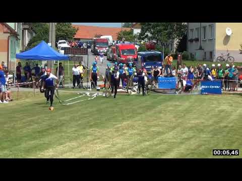 SDH Čikov v Čikově 3.6.2018 - 5.místo - 16,82 (PP 16,04)