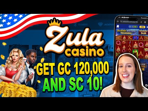 Zula Social Casino Review | How To Get a SC 10 Welcome Bonus #sweepstakes #socialcasino #realprizes - YouTube