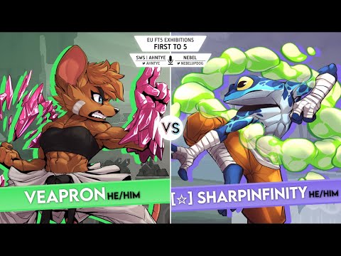 EU FT5 Exhibitions Week 12: Veapron (Olympia) vs [☆] Sharpinfinity (Ranno)