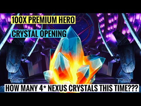 100X PREMIUM HERO CRYSTALS| MARVEL CONTEST OF CHAMPIONS (MCOC)