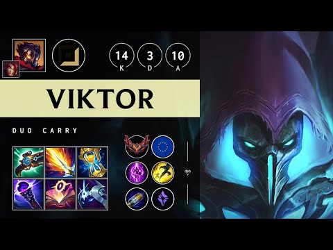 Viktor Carry vs Aphelios: Legendary - EUW Grandmaster Patch 14.23