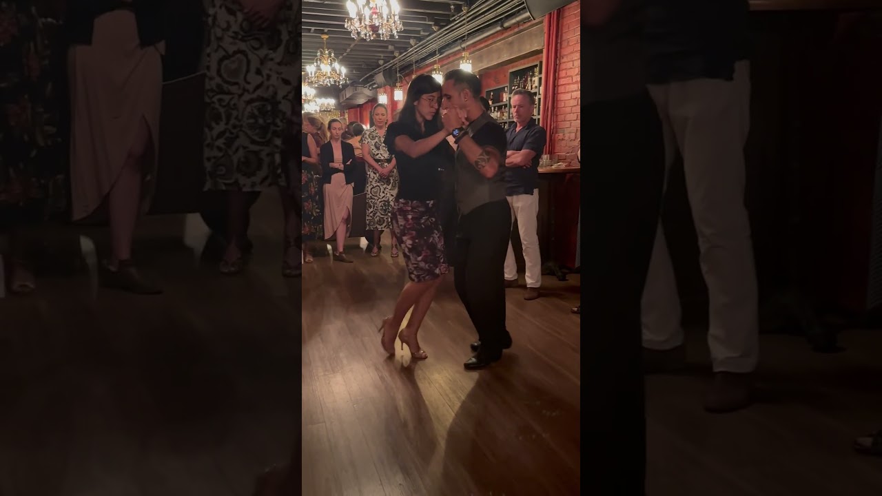 Tango Lessons: Ariel Leguizamon & Yesica Esquivel: Ochos at ESL Milonga. Washington DC June 1, 2023