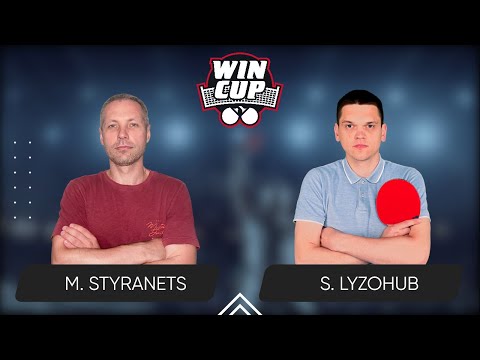18:45 Mykhailo Styranets - Serhii Lyzohub 19.06.2024 | TABLE TENNIS WINCUP