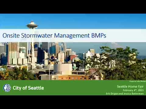 SDCI Onsite Stormwater Management Presentation