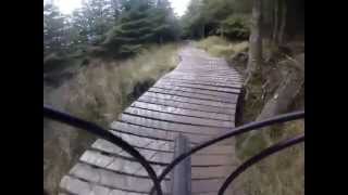 preview picture of video '16/11/13 Ballinastoe Mountain Bike Trail, Wicklow, Ireland'