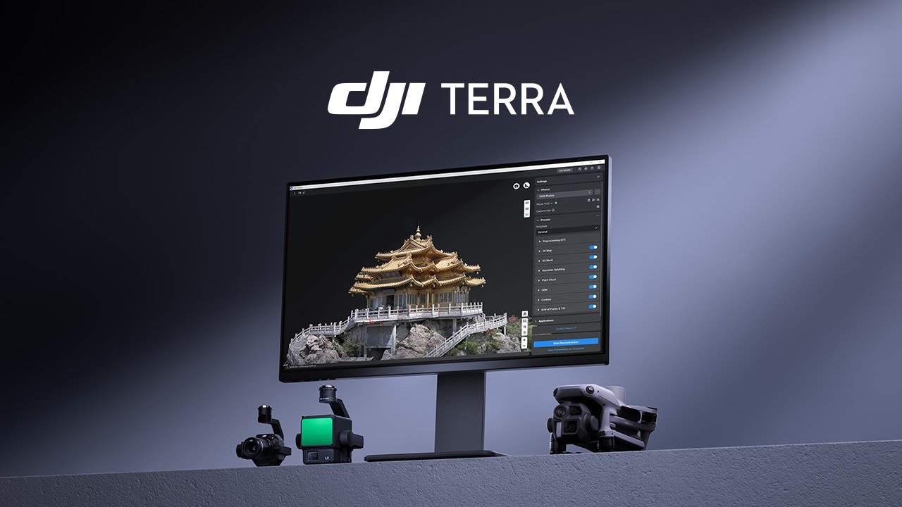 Meet The Latest Version of DJI Terra, Powered by 3D Gaussian Splatting