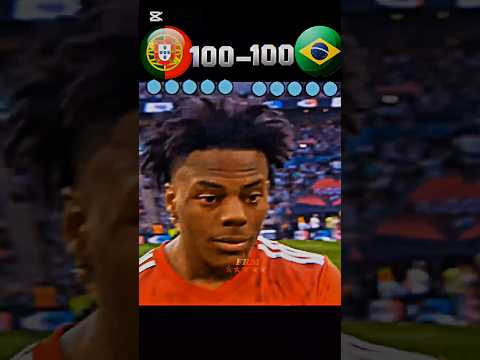 Imaginary World Cup Final 2026 Penalty Shootout Portugal vs Brazil #shorts
