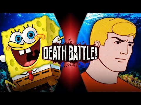 SpongeBob VS Aquaman (Nickelodeon VS Super Friends) | DEATH BATTLE!