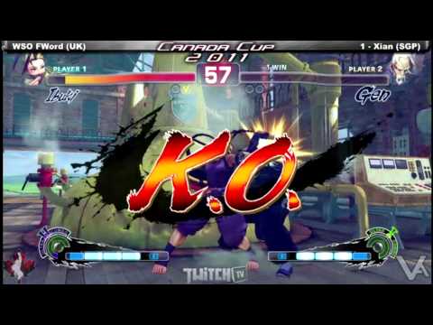 Canada Cup Gaming 2011 AE WSO FWord EU vs Xian SGP