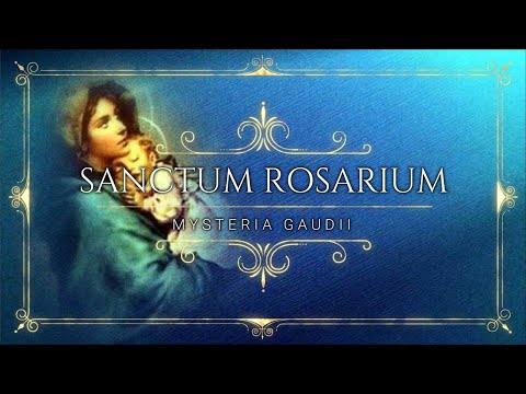 Holy Rosary Joyful Mysteries in Latin - Sanctum Rosarium Mysteria Gaudii