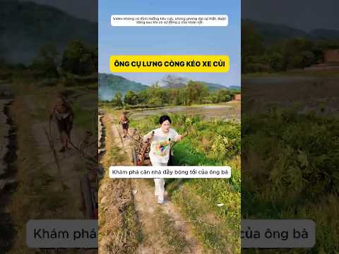 Khám phá căn nhà chỉ có 1 bóng đèn của ông cụ lưng còng  #comedyshorts