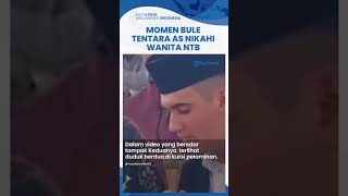 Kisah Haru Wanita NTB Dinikahi Bule Tentara AL AS, Seragam Mempelai Pria Curi Sorotan Netizen