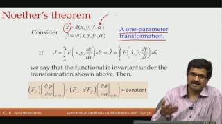 Lec37 Noether’s theorem