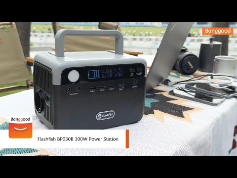 Портативная зарядная станция Flashfish BP030B | 300 Вт 230.4 Вт*ч