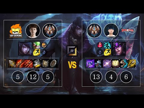SN huanfeng Aphelios vs KT Aiming Syndra Bot - KR Patch 10.12
