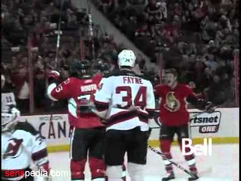 Ottawa Senators vs New Jersey Devils, Quick Highlights, December 10, 2010