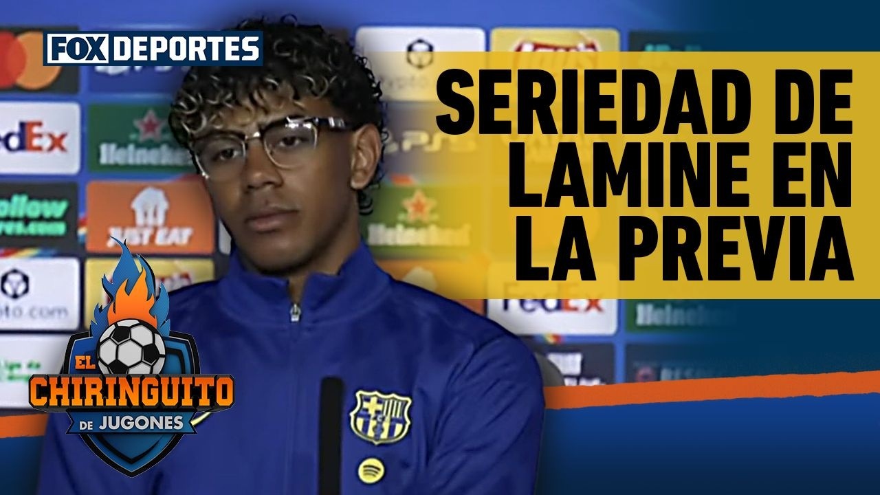 🚨🔥 ATLÉTICO vs BARCELONA, mucha seriedad por parte de LAMINE YAMAL en la previa | El Chiringuito