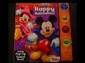 DISNEY Mickey Mouse Clubhouse Happy Holiday POP UP Sound Book