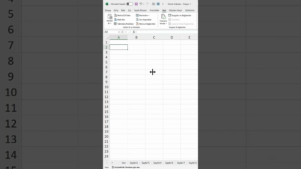 PDF ‘deki Tabloyu Excel’e Kolayca Aktarmak #excel #exceldersleri #excelformülleri #exceltips #pdf