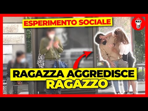 Ragazza Aggredisce il Fidanzato per Strada: Qualcuno Interviene? - [Esperimento Sociale] - theShow