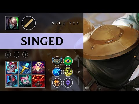 Singed Mid vs Mel - BR Challenger Patch 25.24