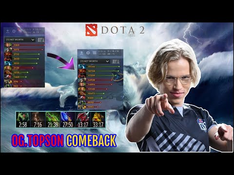 OG.TOPSON [ Morphling ] Zero to hero dota 2 2.72