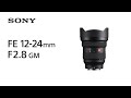 Sony Objectif zoom FE 12-24mm F/2.8 GM Sony E-Mount