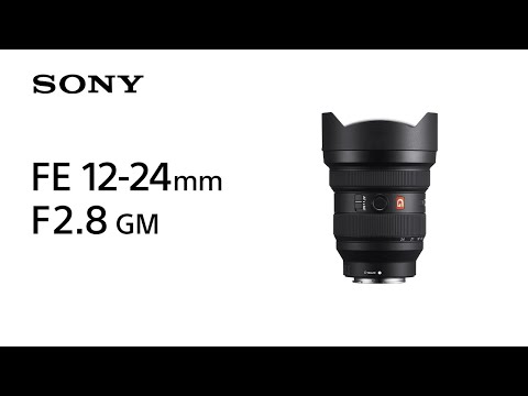 Sony FE 12-24mm f/2.8 G Master Full-Frame Ultra-Wide Zoom Lens (Black)